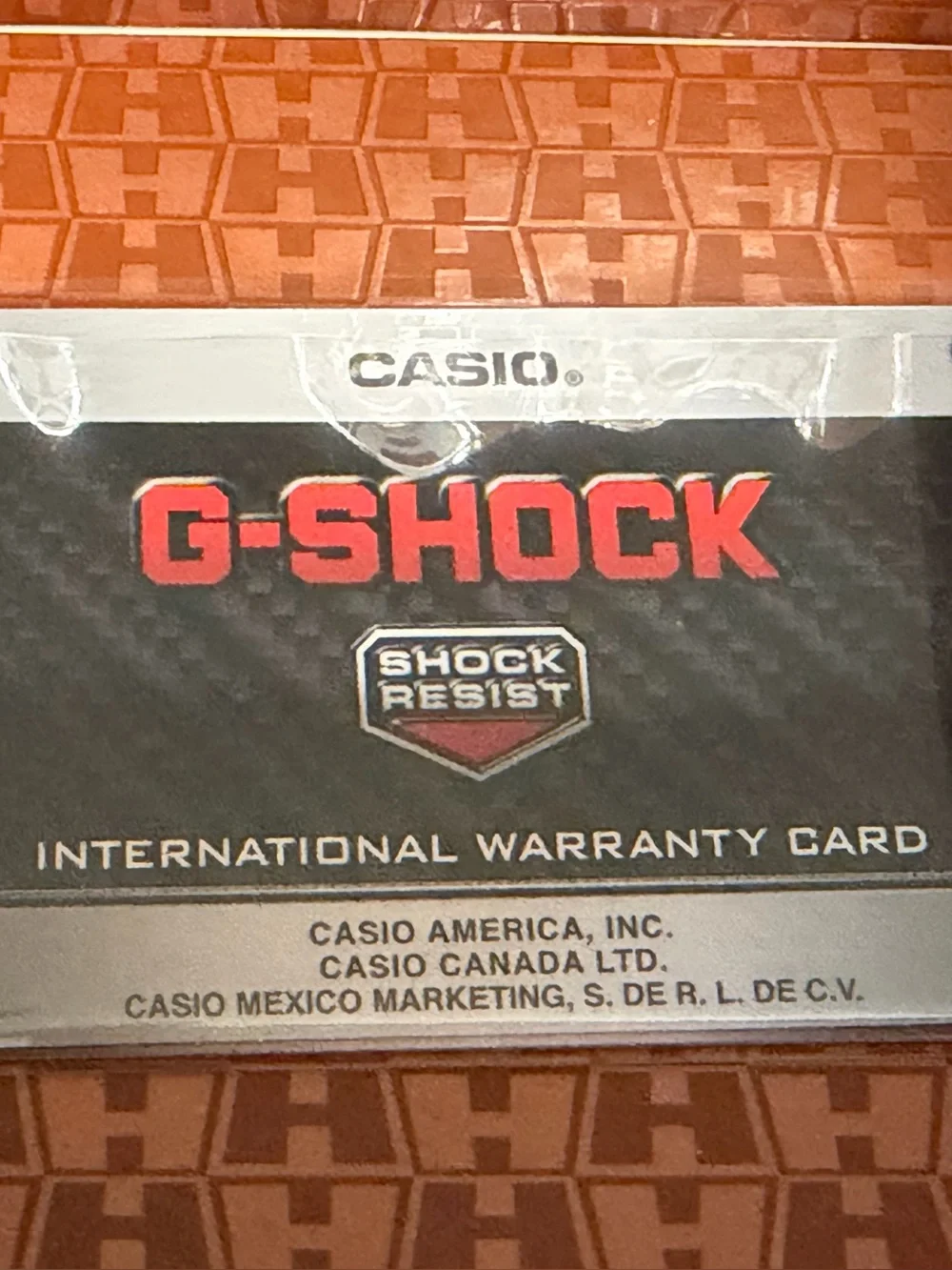 Casio G-Shock Black Digital Watch with Pink Display
